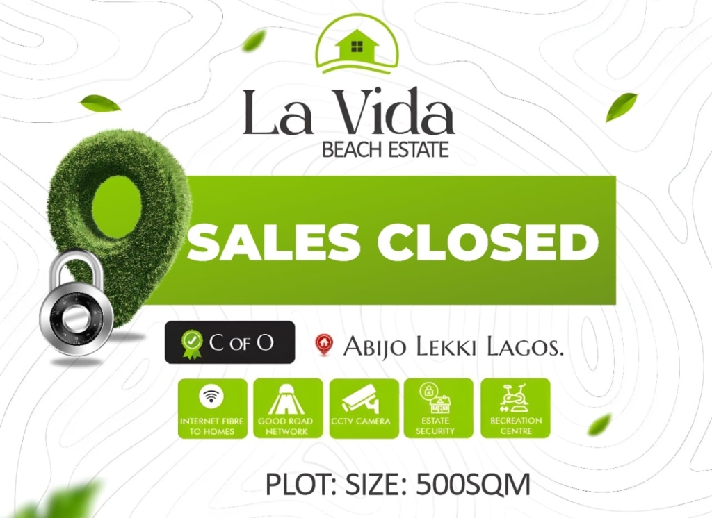 La Lavida Beach Estate Abijo GRA Lekki